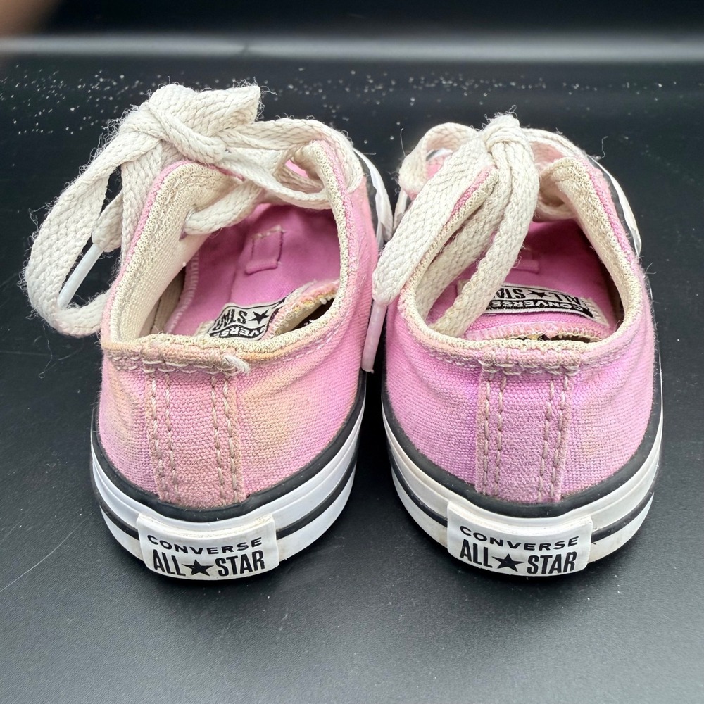 Converse Chuck Taylor All Star Ox Infant Size 6 Peony Pink Sneakers 768129F - Picture 5 of 9